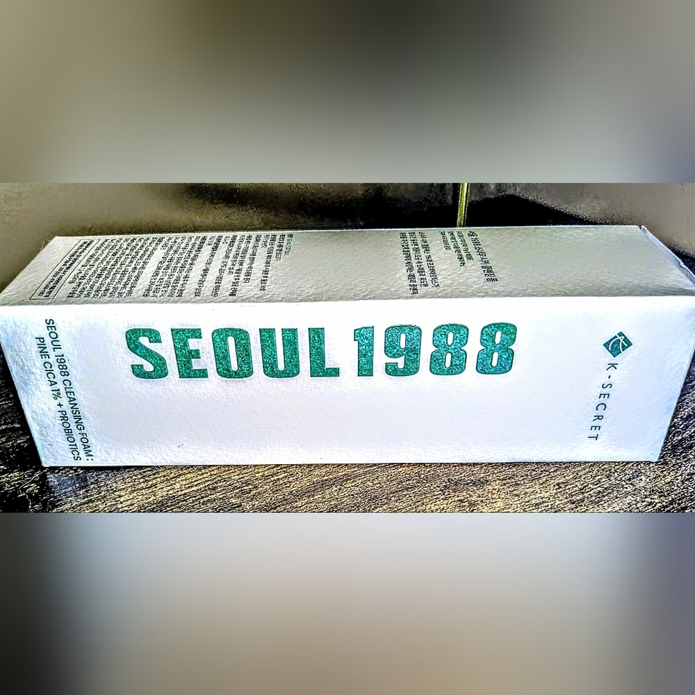5/75$ KSECRET SEOUL 1988 Cleansing Foam: Pine Cica 1% + Probiotics